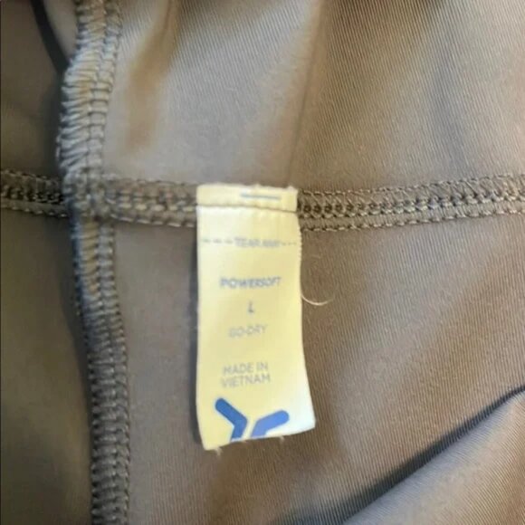 Old Navy. Large. Wide-Leg gray yoga pants - Picture 3 of 5